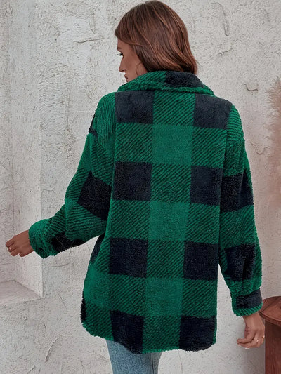 Bella™ | Manteau Élégant à Carreaux