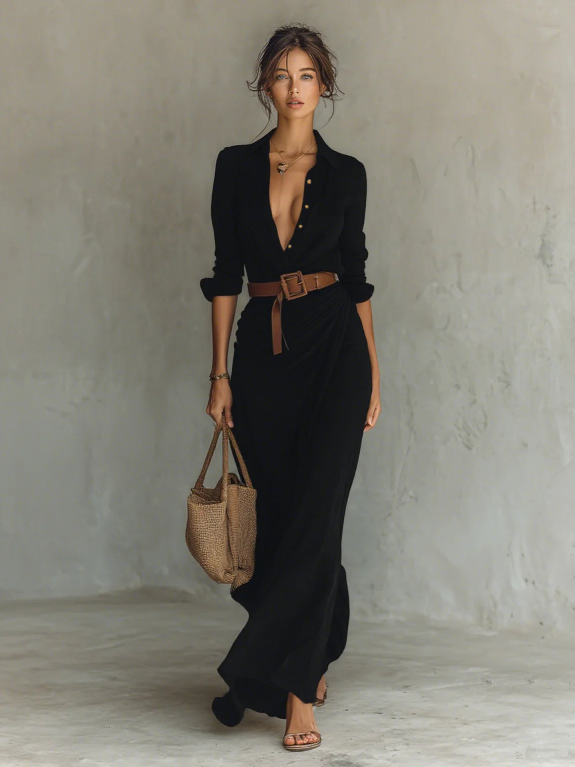 Sophie™ | Robe Élégante avec Ceinture