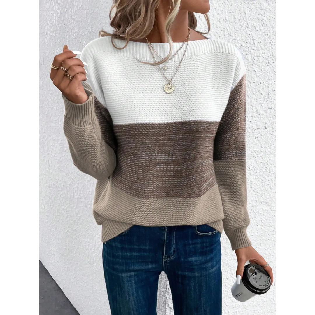 Eve™ | Pull en Tricot Luxe | Élégance intemporelle en laine douce