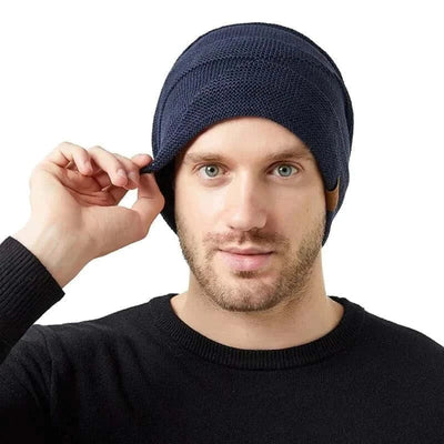 Bonnet F&S™ | Élégance intemporelle en laine douce, couleur raffinée