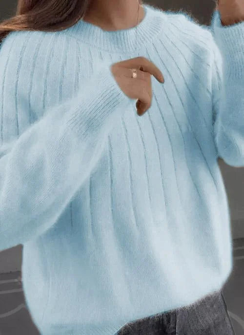 Amira™ | Pull Doux Col Rond