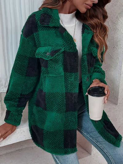 Bella™ | Manteau Élégant à Carreaux