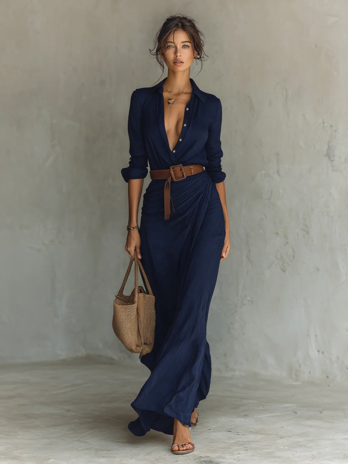 Sophie™ | Robe Élégante avec Ceinture