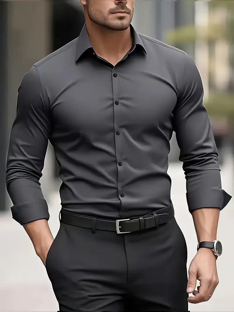 Marlon™ | La chemise ajustée pour toutes les occasions