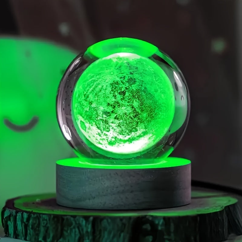 LumiOrbe™ | Lampe LED 3D en cristal, édition limitée