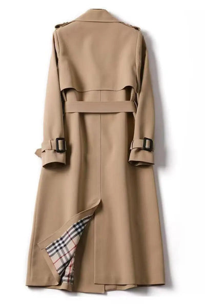 Vespera™ | Trench Élégant à Taille Ceinturée