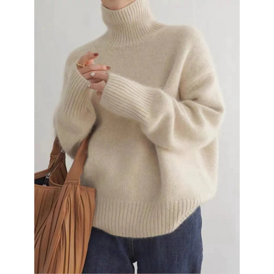 Ellee™ | Pull en Cachemire Élégant, Couleur Sophistiquée