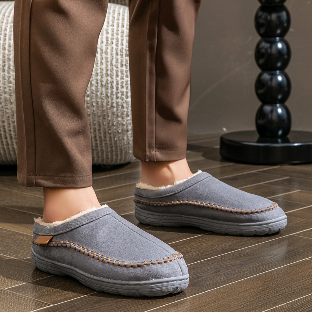 CozyStep™ | Chaussons Douillets avec Doublure en Polaire