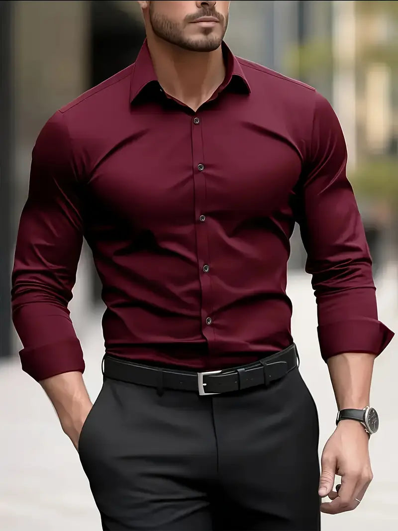 Marlon™ | La chemise ajustée pour toutes les occasions