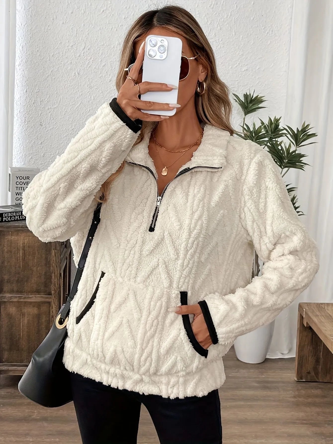 Pull Nuage™ | Zippé Décontracté