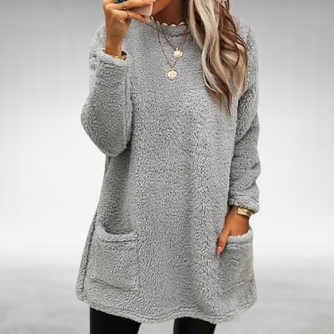 Nora™ | Pull en Polaire Doux à la Coupe Décontractée