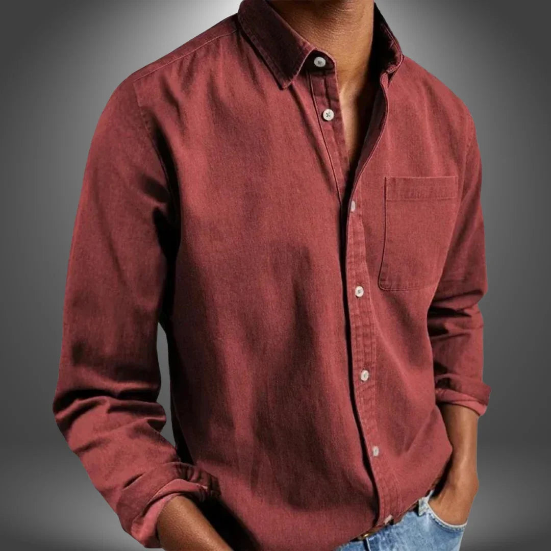 David™ | Chemise Intemporelle au Confort Premium