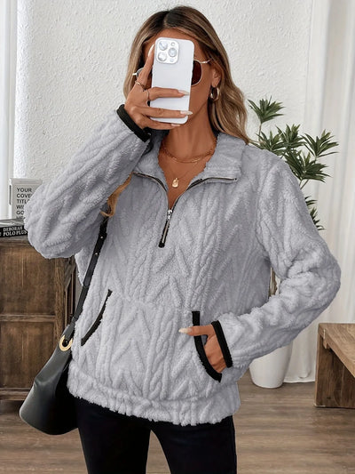 Pull Nuage™ | Zippé Décontracté