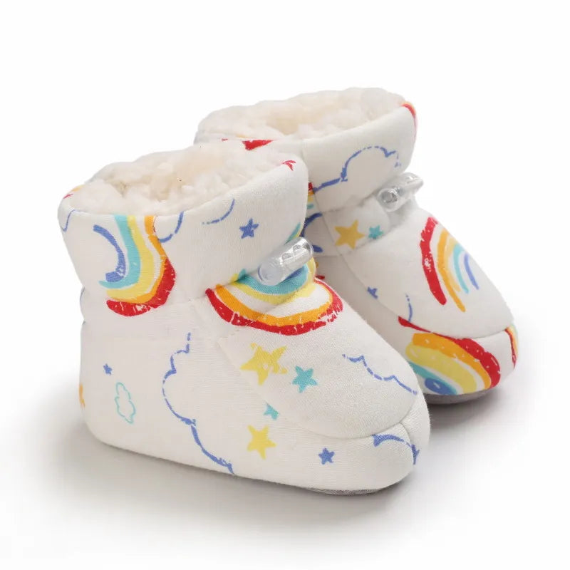 CubbySteps™ | Chaussons Bébé en Coton avec Motifs Adorables