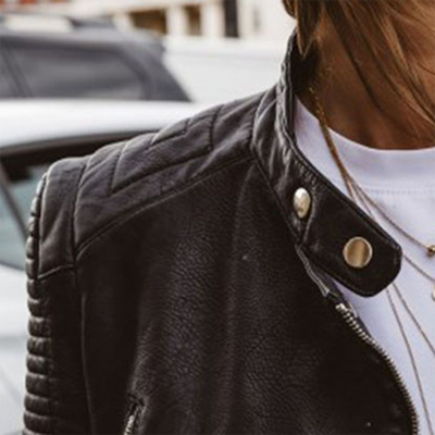 Santana™ | Veste en Cuir Premium pour Femmes