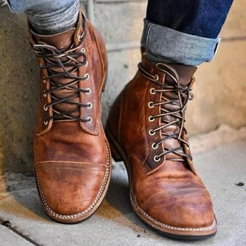 Martial™ | Bottines en Cuir Intemporelles pour Toutes les Occasions