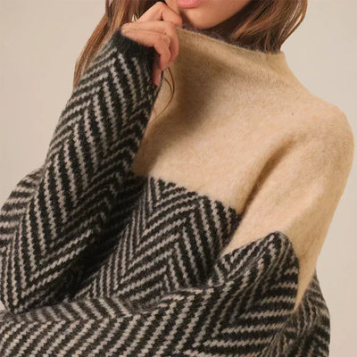 Lucie™ | Pull en Tricot Luxe, élégance intemporelle et confort.