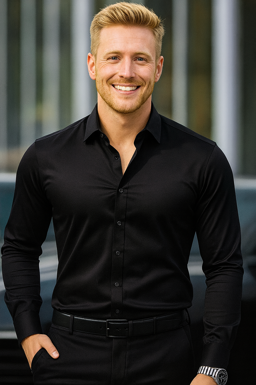 Marlon™ | La chemise ajustée pour toutes les occasions