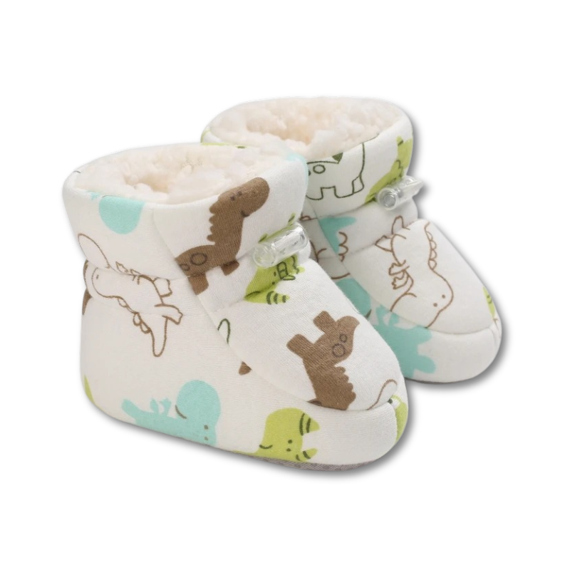 CubbySteps™ | Chaussons Bébé en Coton avec Motifs Adorables