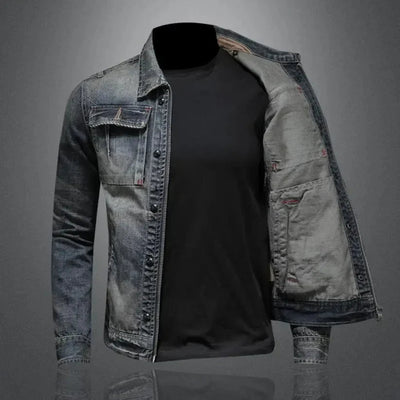 Brandon™ | Veste en Jean Authentique au Style Intemporel