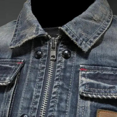 Brandon™ | Veste en Jean Authentique au Style Intemporel