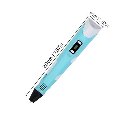 SketchFlow™ | Stylo 3D avec Kit Complet & Filaments Colorés