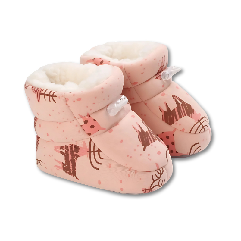 CubbySteps™ | Chaussons Bébé en Coton avec Motifs Adorables