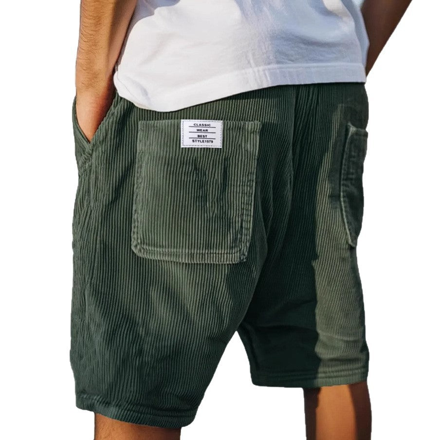 Marsel™ | Short en velours côtelé à la touche minimaliste