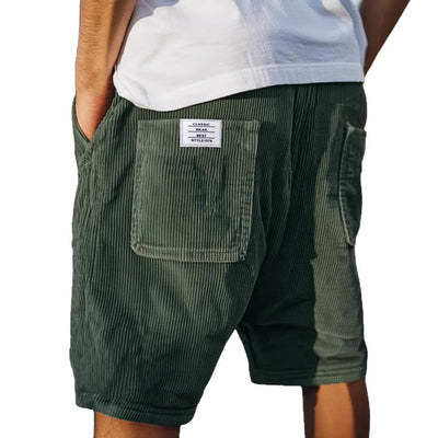 Marsel™ | Short en velours côtelé à la touche minimaliste