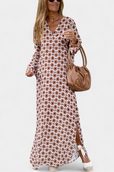 Brisa™ | Robe d’Été Fluide à Imprimé Graphique