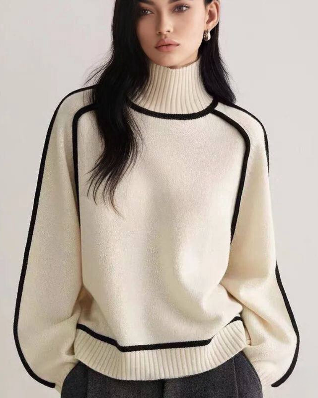 Clara™ | Col Roulé Élégant pour Femmes