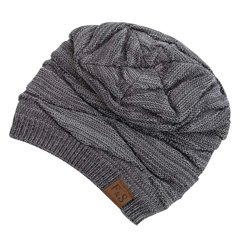 Bonnet F&S™ | Élégance intemporelle en laine douce, couleur raffinée