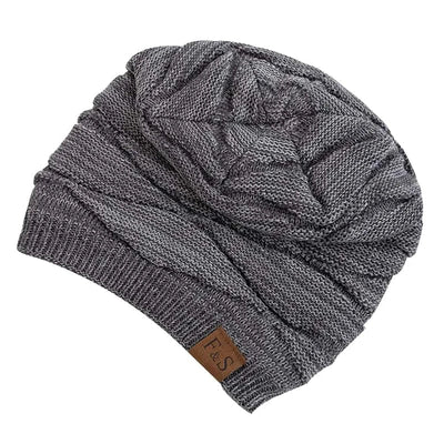Bonnet F&S™ | Élégance intemporelle en laine douce, couleur raffinée