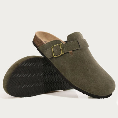 Ashmere™ | Mules en Suède de Luxe pour Tous les Jours