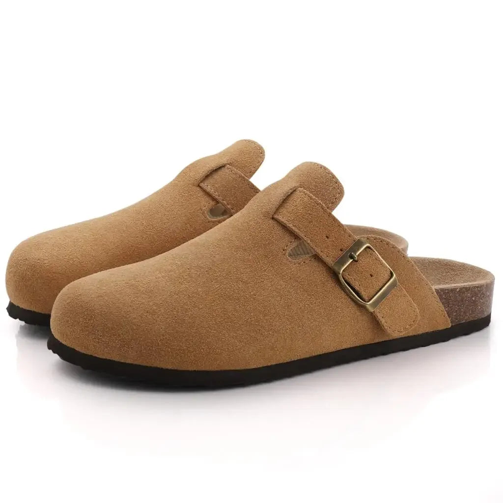 Ashmere™ | Mules en Suède de Luxe pour Tous les Jours