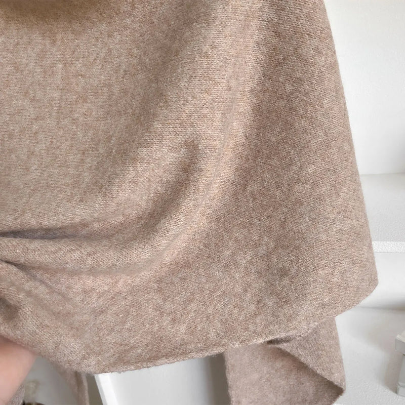 Jocelyne™ | Écharpe Nouée en Maille Élégante