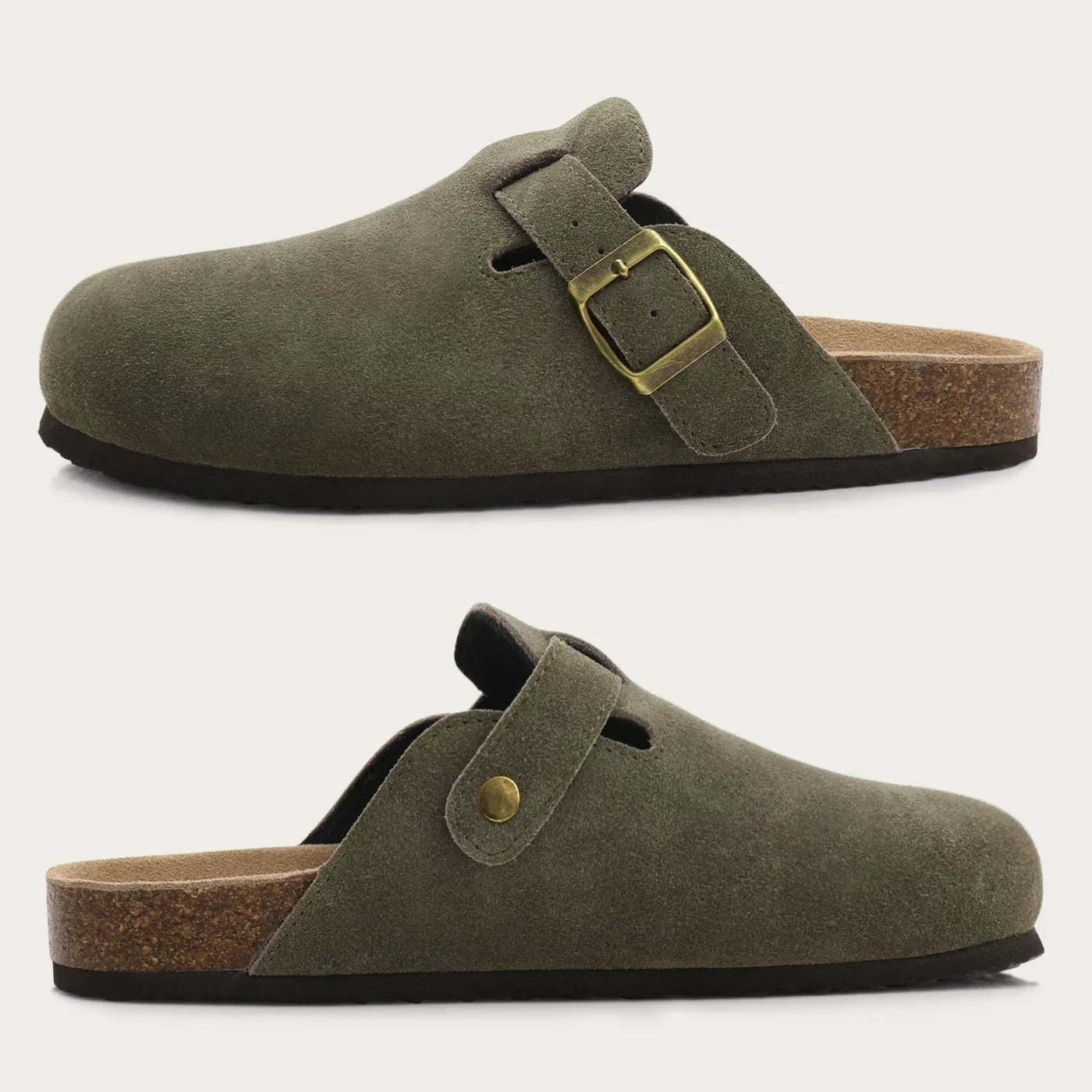 Ashmere™ | Mules en Suède de Luxe pour Tous les Jours