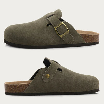 Ashmere™ | Mules en Suède de Luxe pour Tous les Jours