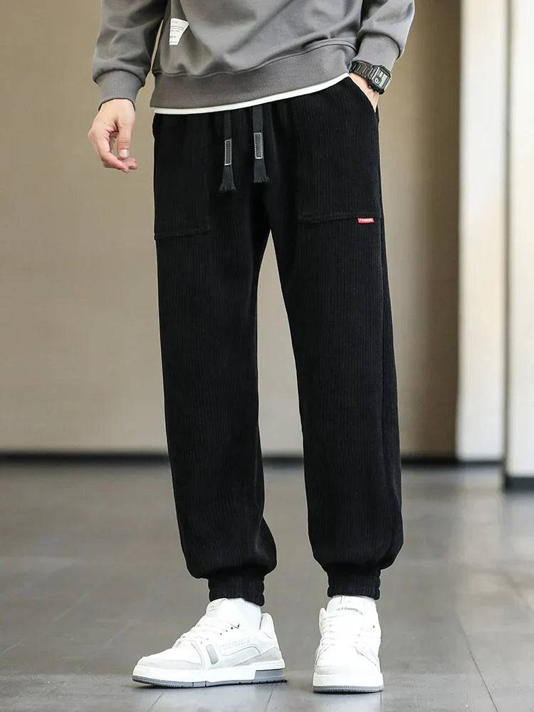 Lucien™ | Pantalon de Jogging en Velours Côtelé