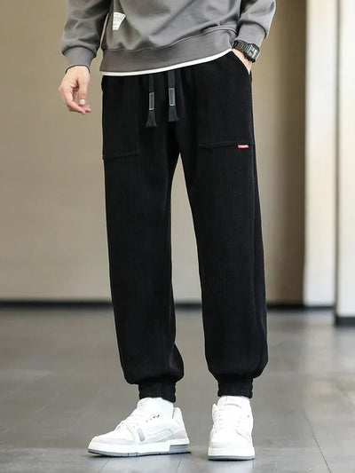 Lucien™ | Pantalon de Jogging en Velours Côtelé