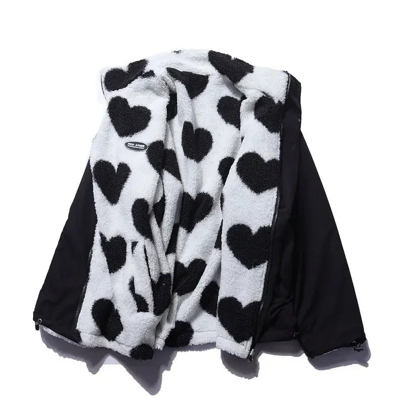 Capucine™ | Veste Réversible en Forme de Cœur