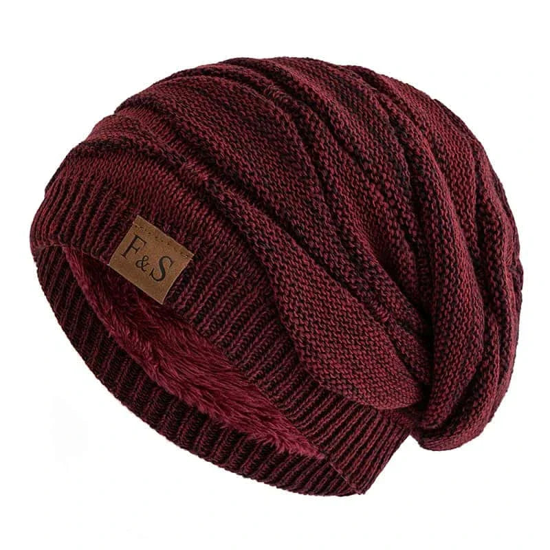 Bonnet F&S™ | Élégance intemporelle en laine douce, couleur raffinée