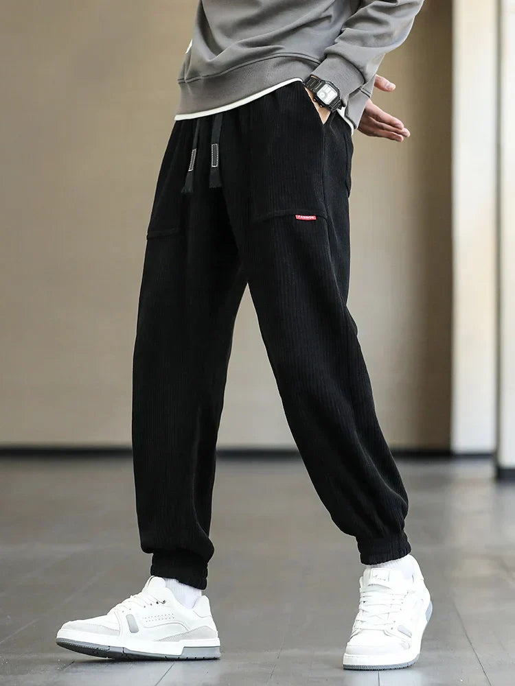 Lucien™ | Pantalon de Jogging en Velours Côtelé