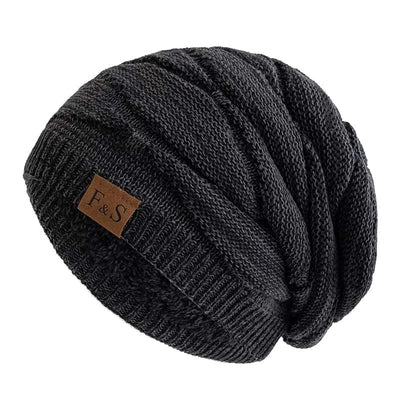 Bonnet F&S™ | Élégance intemporelle en laine douce, couleur raffinée