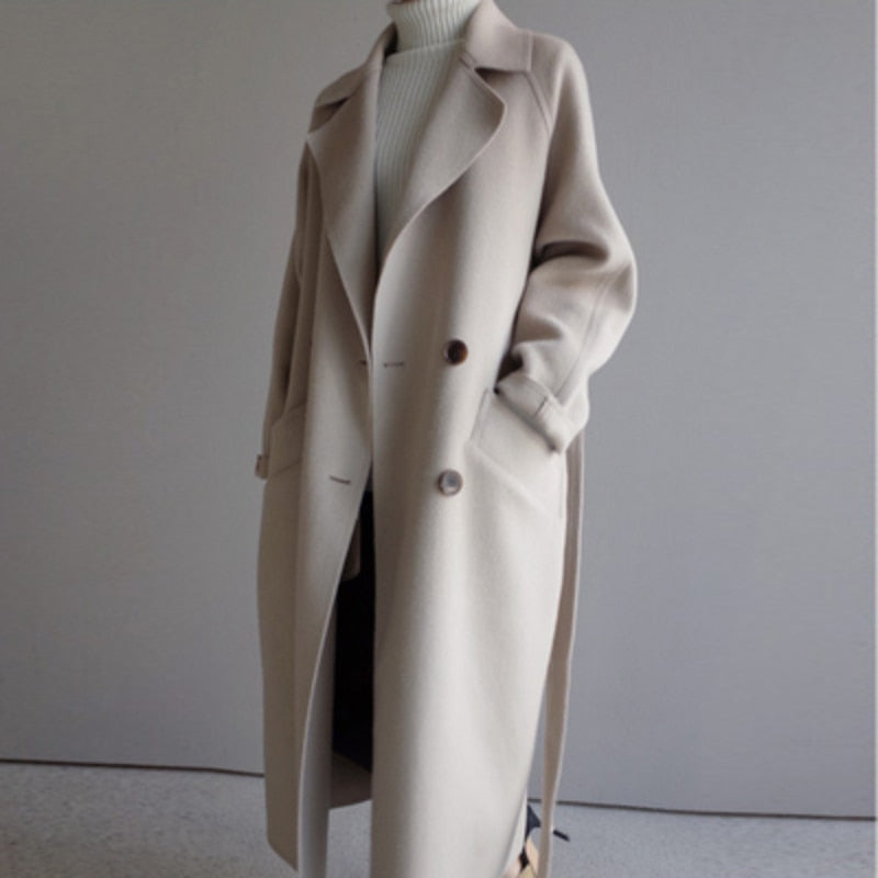 Ivy™ | Manteau Long Chic en Coton