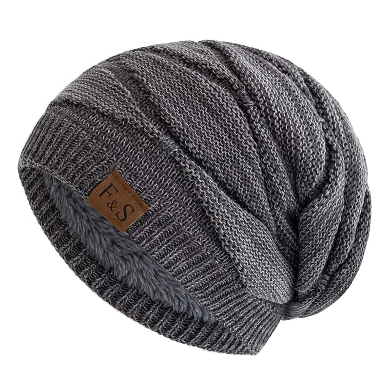 Bonnet F&S™ | Élégance intemporelle en laine douce, couleur raffinée