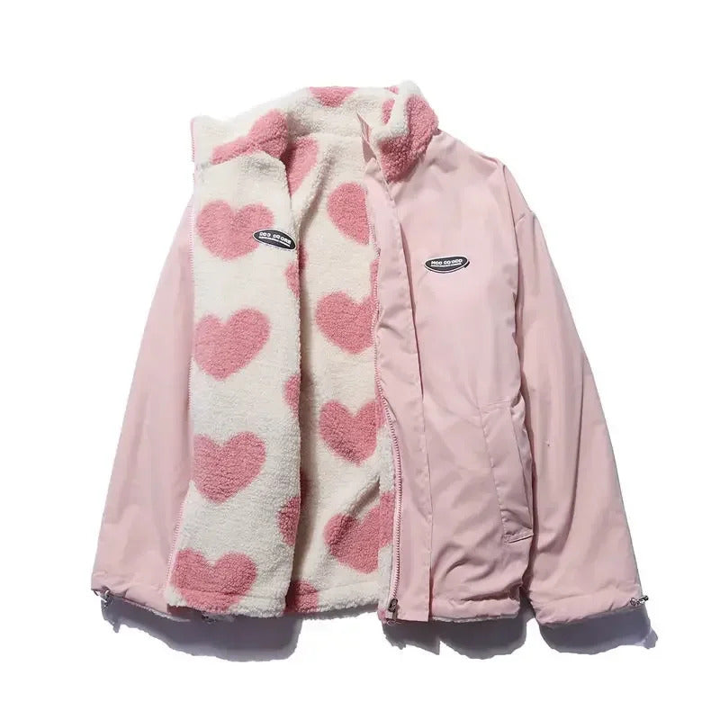Capucine™ | Veste Réversible en Forme de Cœur
