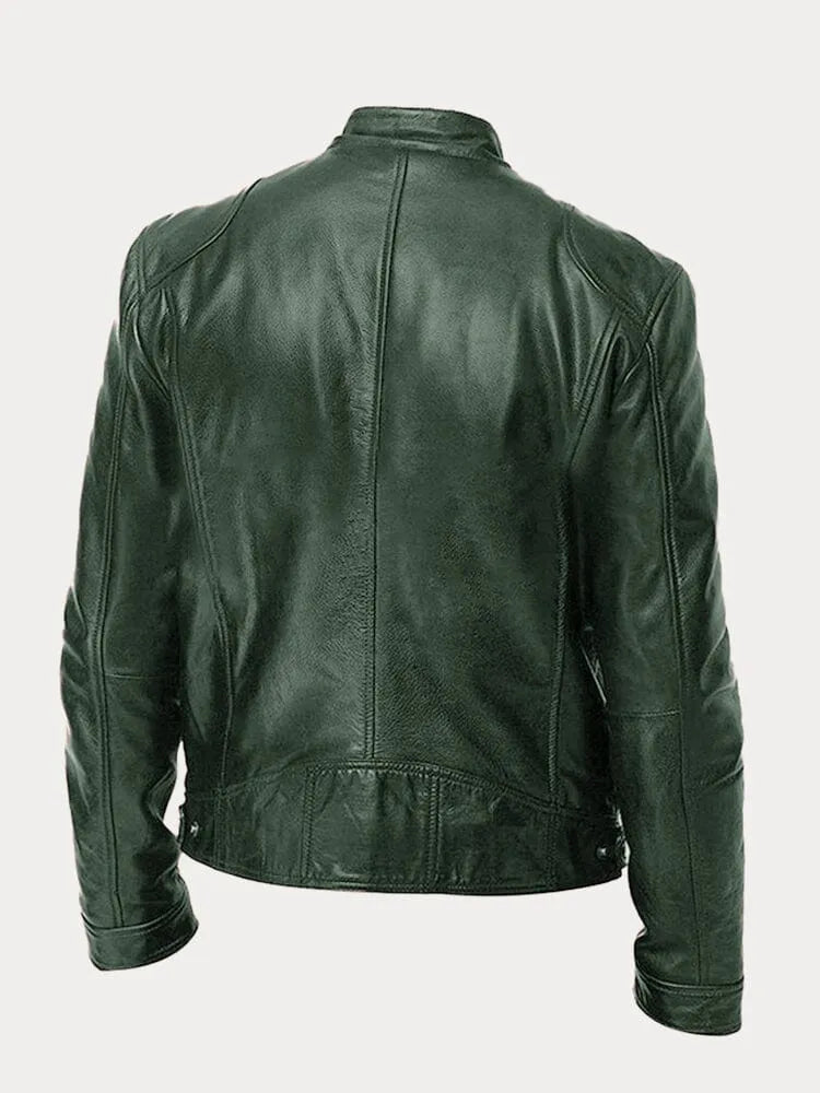 Chiron™ | Veste effet cuir à la coupe intemporelle