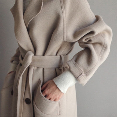 Ivy™ | Manteau Long Chic en Coton
