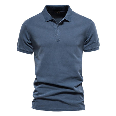 Beeckhoven™ | Polo minimaliste en coton haut de gamme